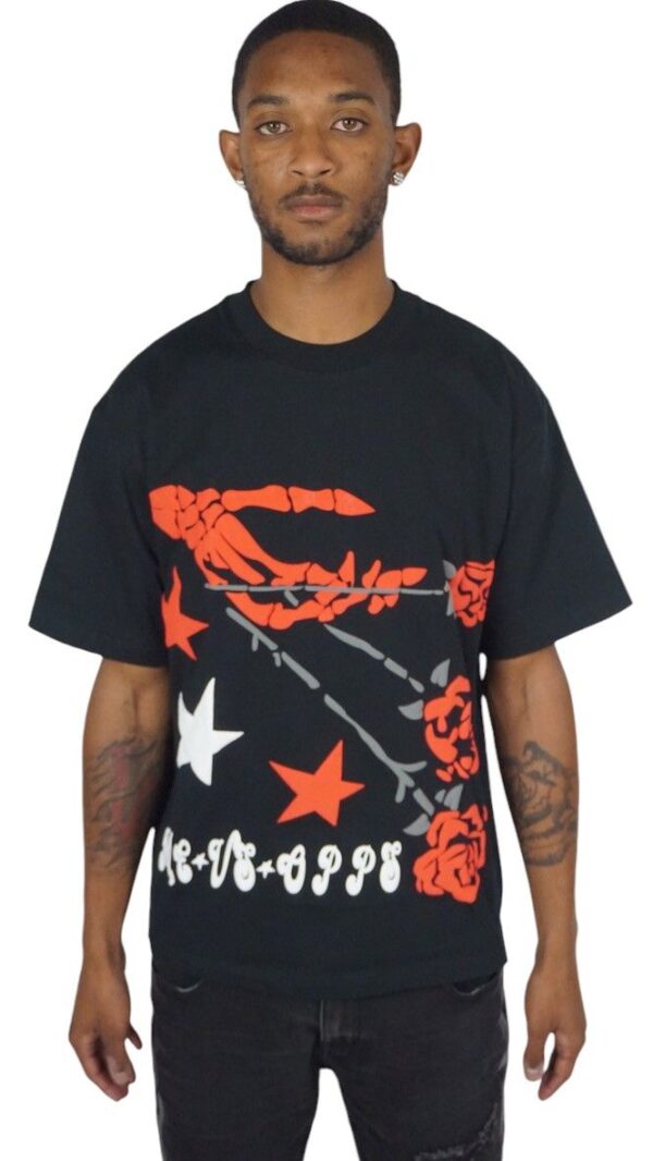 skull n roses tee